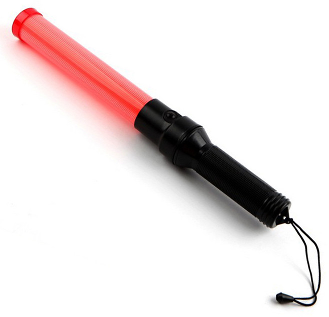 2기능 경광봉 41CM 신호봉 안전봉 재난예방 사고방지 안전확인 주의표시, 1개