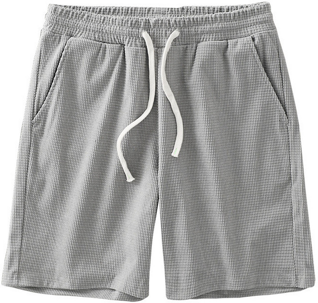 男士格紋運動短褲