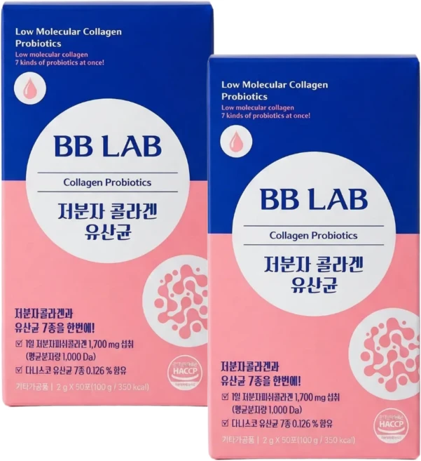 뉴트리원 비비랩 저분자콜라겐유산균, 2g, 100개 - 쿠팡