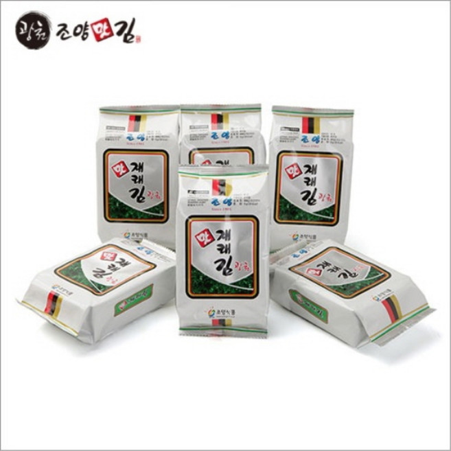 광천조양맛김 재래 도시락김 35봉지 국내산 (본사 발송), 5g, 35개