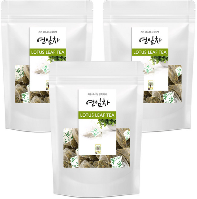 연잎차 50티백 숲으로허브 삼각티백, 1g, 50개입, 3개