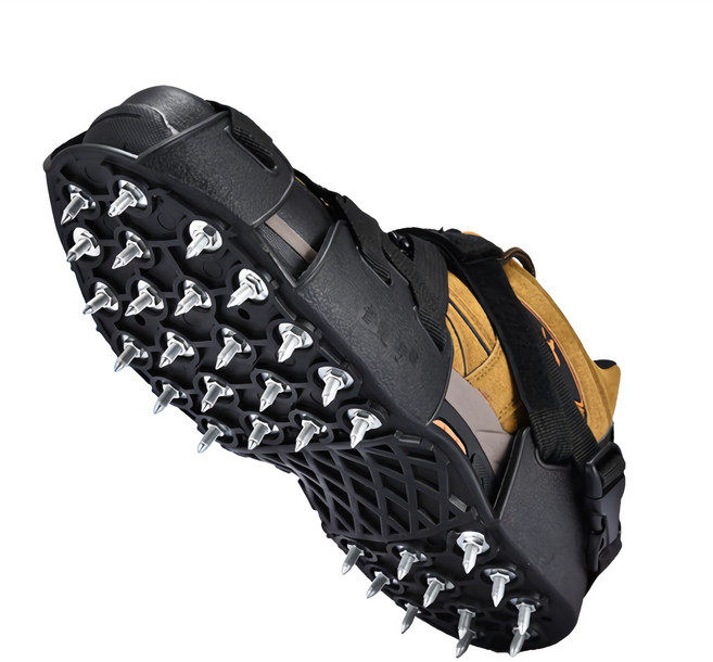 Makone 외출 등산 눈길 얼음 낚시 미끄러짐 방지 튼튼한 신발 커버 아이젠