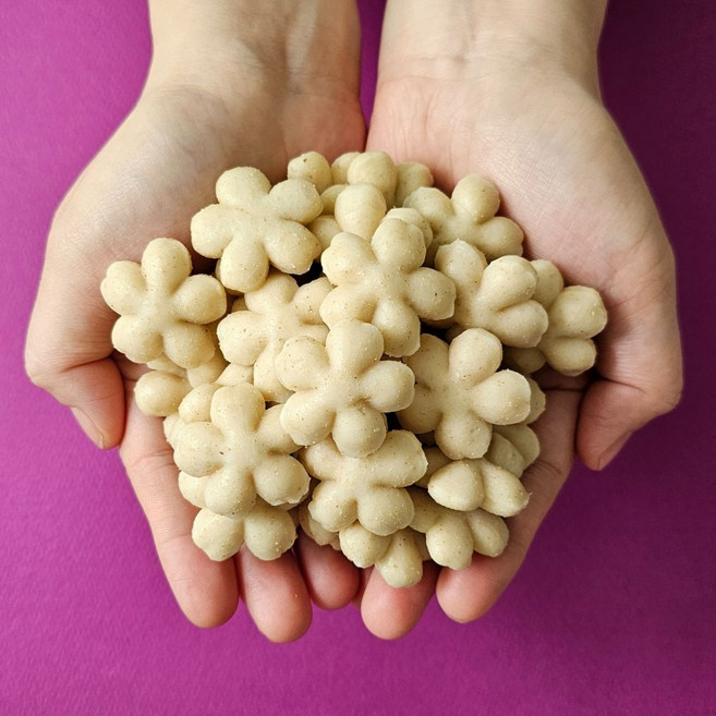 굿푸드365 국산쌀 꽃 모양 현미 꽃떡국, 1개, 400g