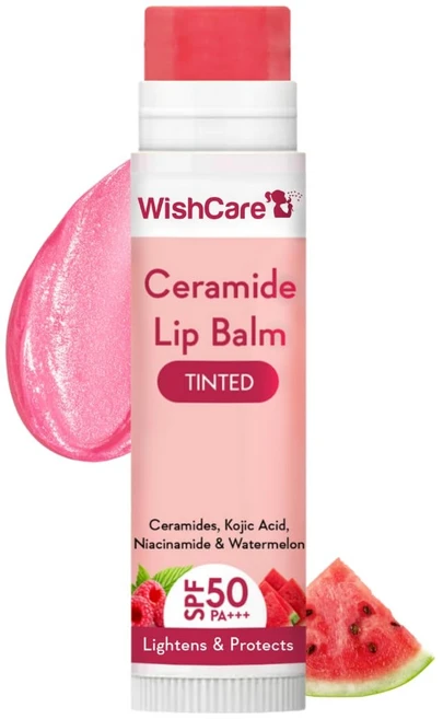 WishCare Tinted Ceramide Lip Balm with SPF50 PA+++, 5g, 1개 - 쿠팡