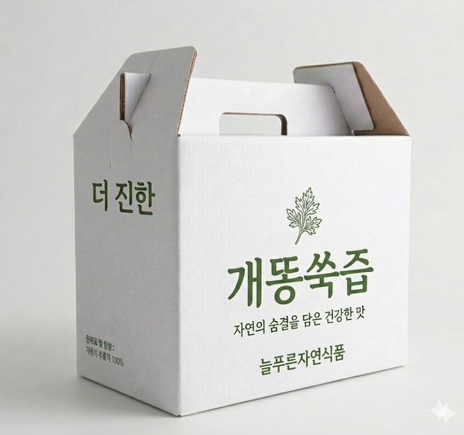 개똥쑥즙( 60p) 자연산 늘푸른자연식품, 60개, 105ml