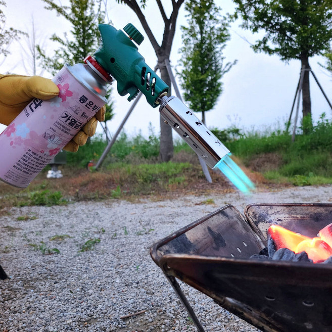 캠핑토치 코비카 부탄 원터치 국산 킹 화력, 1005 (1구), 1개