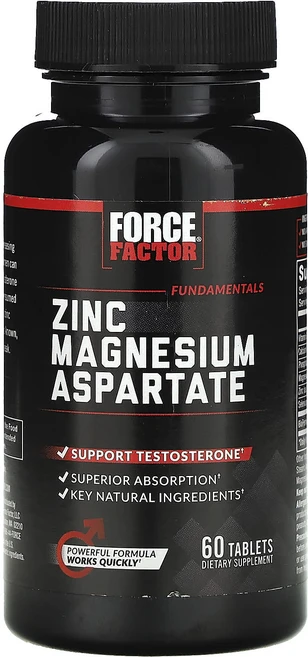 포스팩터 아연 마그네슘 아스파테이트 60정, 4개 - 쿠팡