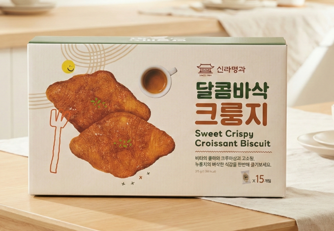 [코스트코]신라명과 달콤바삭 크룽지 25g, 15개