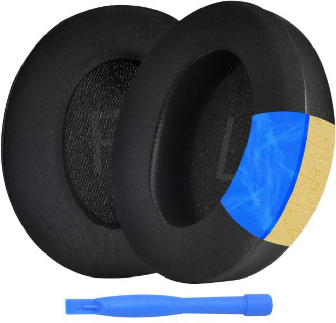 안커 사운드코어 스페이스 Q45 헤드폰용 이어패드 교체 단백질 PU 쿠션 블랙쿨링 젤, Cooling Gel, 1개