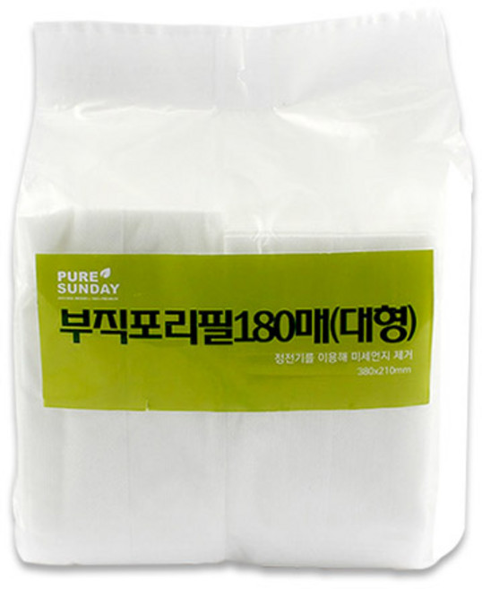 [SEOULIAN] 정전기 청소포 대형180매