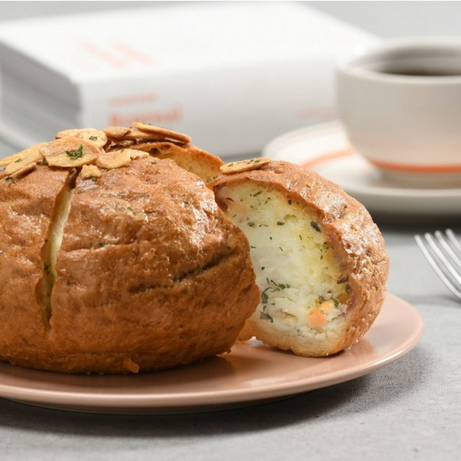 빅사이즈 갈릭크림 브레드 (180g X 6개) 육쪽마늘빵 갈릭바게트볼, 6개, 180g