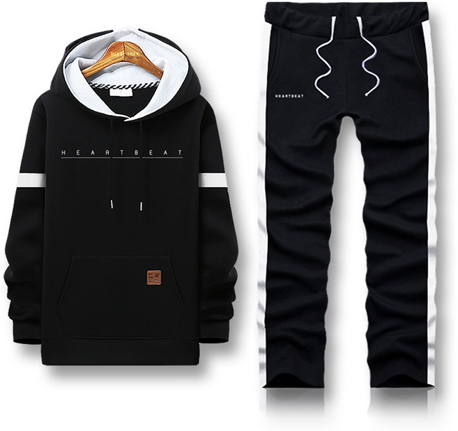 블루포스 텔링스 후드 트레이닝 세트 남여공용 긴팔티셔츠 후드티 운동복 츄리닝 셋트 트레이닝복 추리닝 빅사이즈 커플룩