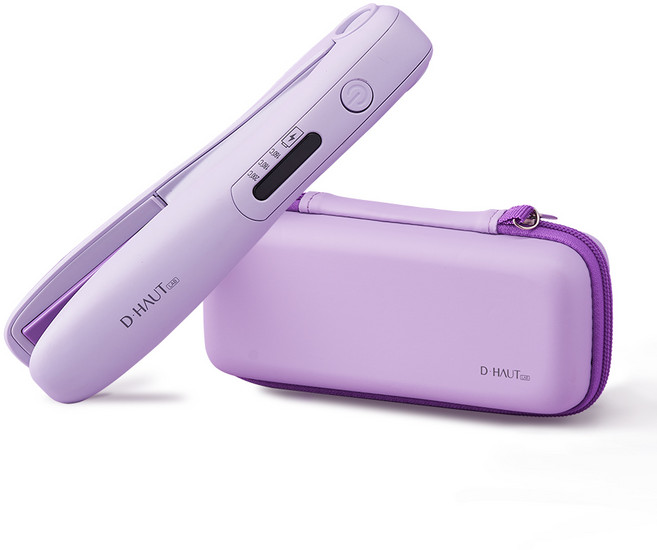 디하우트 러블리 퍼플 미니 무선 고데기, DHST01