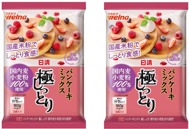 니신 핫케이크믹스 일본 핫케이크가루 와플믹스 크레페반죽 베이킹 고쿠싯토리 480g x 2개