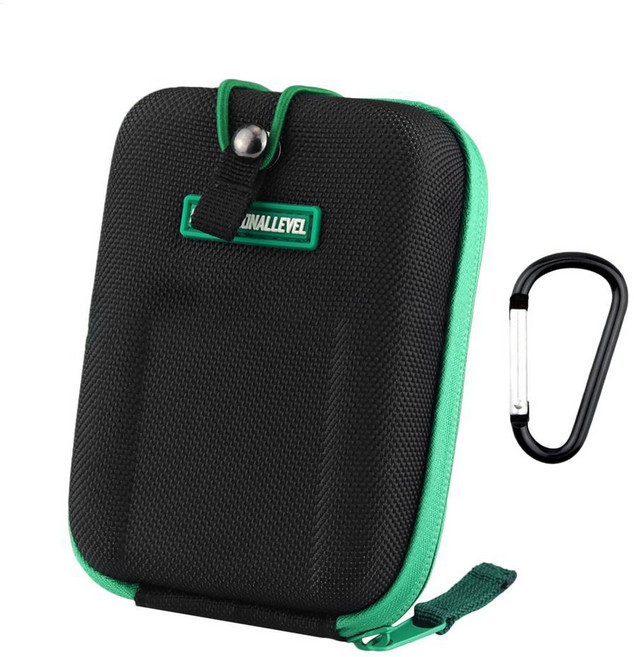 레인지 파인더 파우치 하드 골프 레인지 파인더 케이스 운반 가방 레인지 파인더 보관 상자 골퍼를 위한 충격 방지 골프 레인지 파인더 케이스, 01 Green, Green