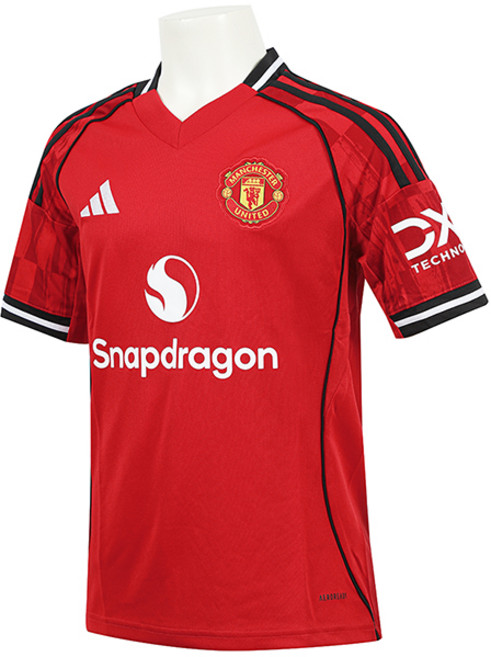 아디다스 주니어 맨체스터 유나이티드 202526 홈 저지 맨유 유니폼 (JP3013)