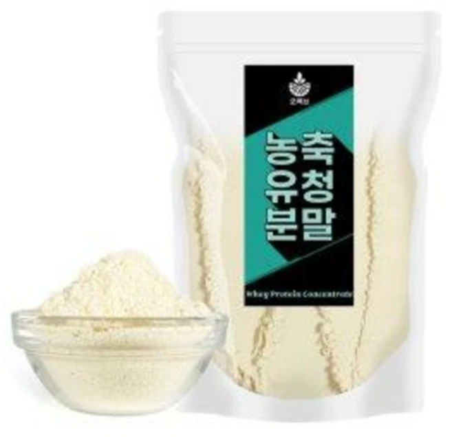 농축유청단백질 분말 500g 유청 가루 WPC, 1개 - 쿠팡