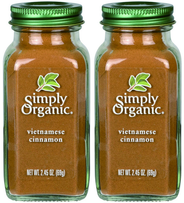 심플리오가닉 시나몬 파우더, 69g, 2개