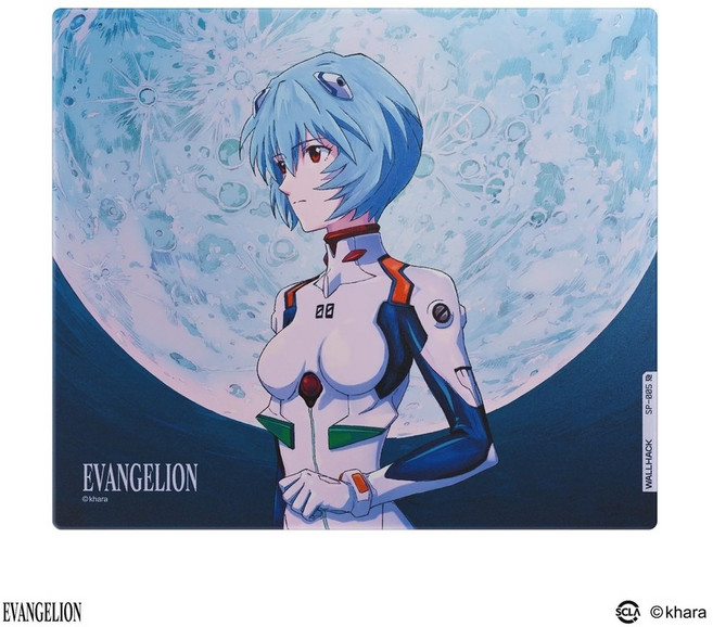 에반게리온 EVA 강화유리 마우스패드 게이밍 FPS, 510x440, 아야나미 레이 SP005