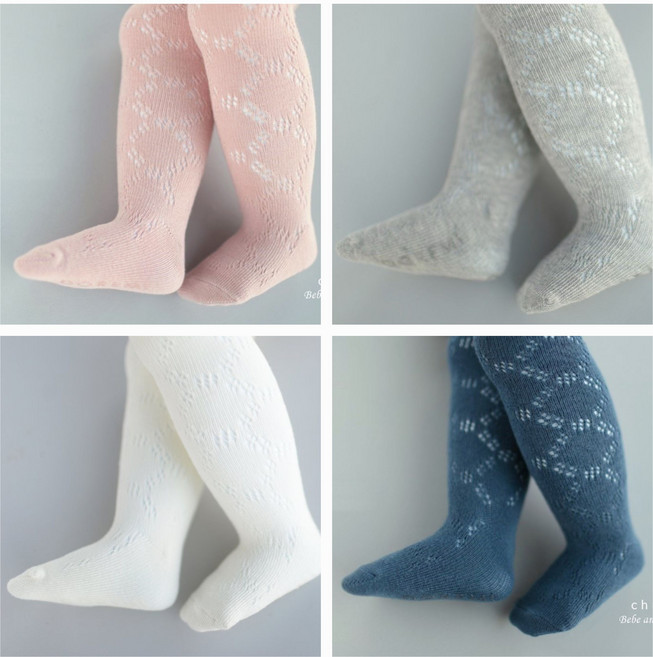 국내제작 유아 아동 주니어 키즈 백일 돌 아기 베이비 여아 남아 기본 유발 타이즈 무지 팬티 스타킹 고급원단