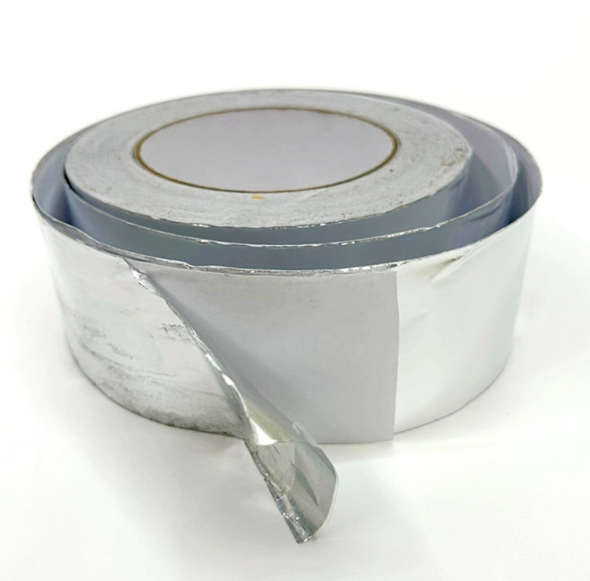 은박 알루미늄 테이프 호일 금속 단열 배관 누수방지 내열 연통 덕트 보온, ALP 알루미늄 접착 테이프 50mm x 100M, 1개