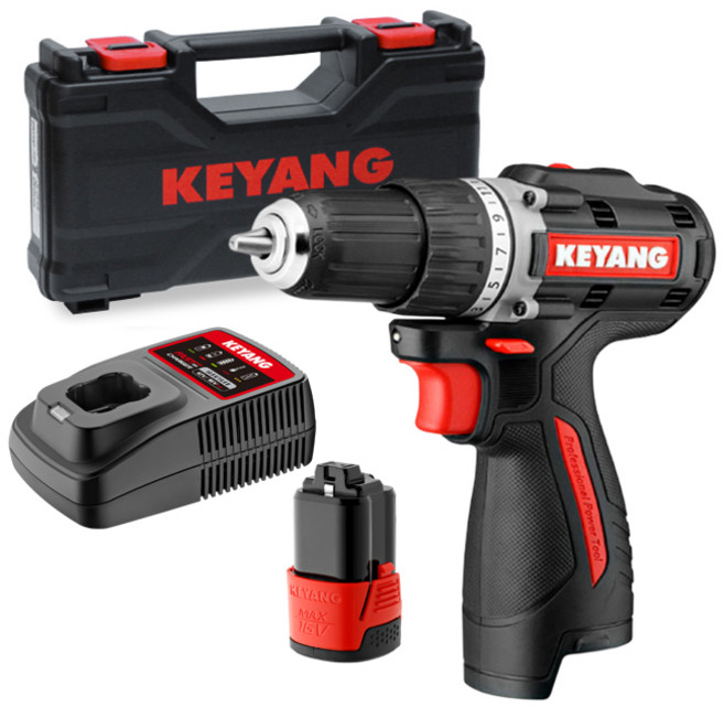 계양 DD16BL-50I 충전 드라이버 드릴 16V MAX 2.0Ah 2단속도 컴팩트형 BL, 1개