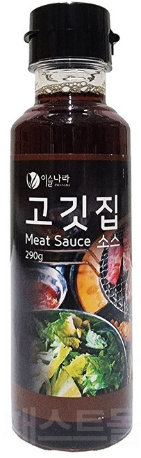이슬나라 고깃집소스, 1개, 290g