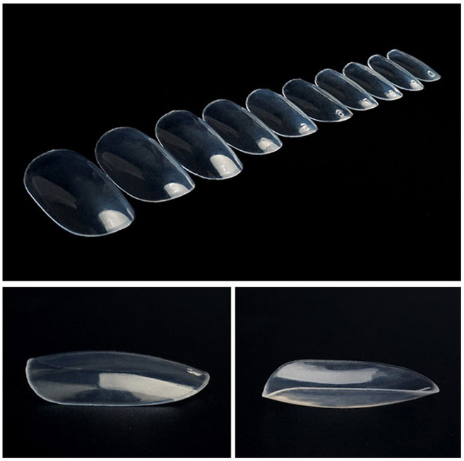 리필팁 숏오벌미니 투명 1호부터 10호까지 각 50개입, 4호, 4호