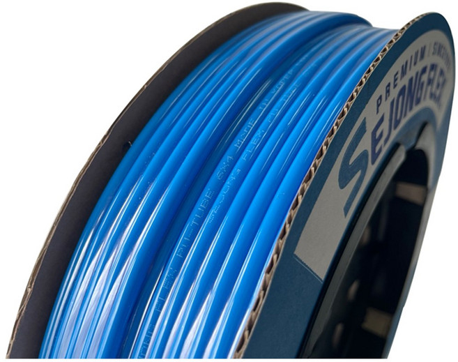 세종플렉스 우레탄튜브호스 청색 8mmx5mmx100M 유공압 공구용품 다용도 에어호스부품, 우레탄튜브호스(청색)8mmx5mmx100M, 1개