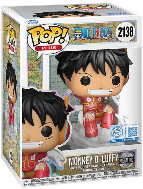FUNKO POP! 航海王 魯夫 (蛋頭島)(金屬) 2138, 1個