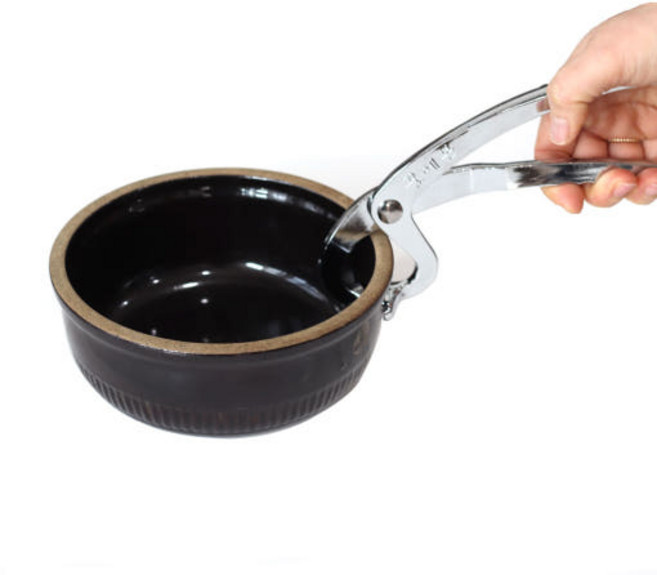 업소용 뚝배기집게 주방집게 냄비집게 88집게 캠핑 주방용 조리기구, 실버, 1개