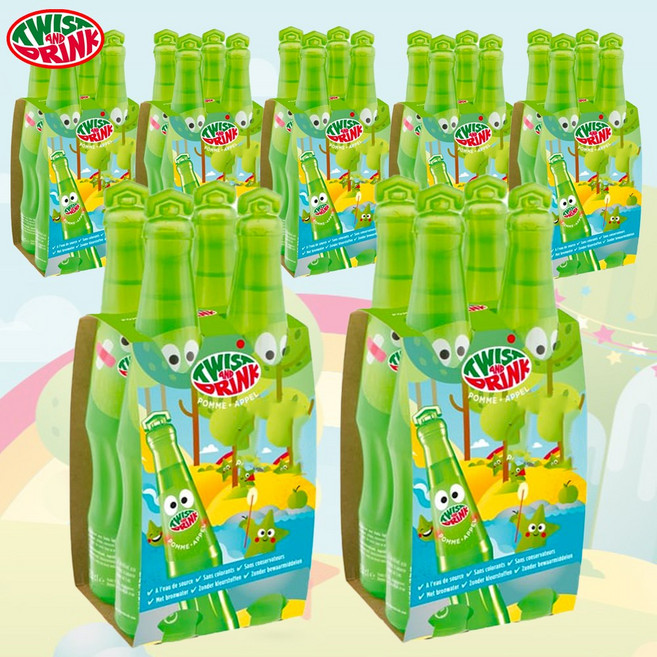 트위스트 앤 드링크 사과, 200ml, 28개