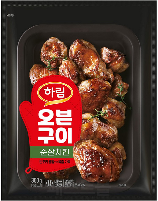 하림 오븐구이 순살치킨, 1개, 300g