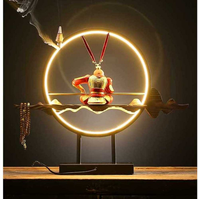 제천대성 피규어 손오공 서유기 LED 불교 사무실, 1개, J-타입