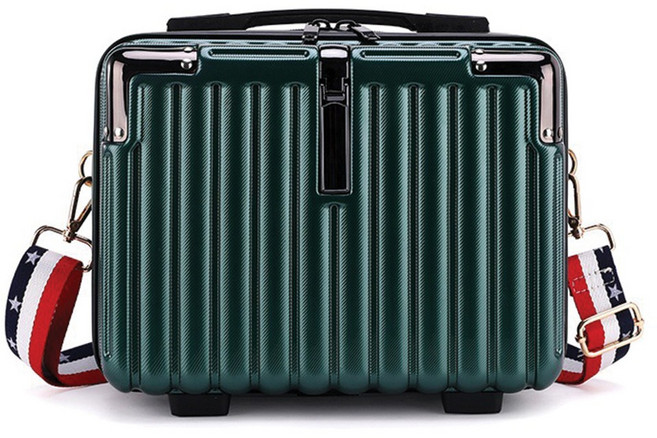 하이유니 모던 기내용 크로스 숄더 레디백 미니 하드 캐리어 14인치