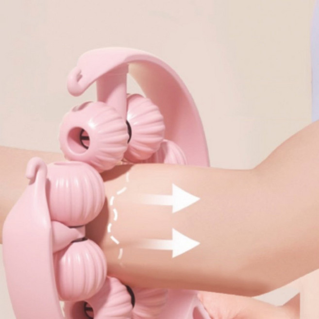 롤러마사지봉 다리근육풀기 종아리 발지압 스틱 마사지기, 민트, 1개