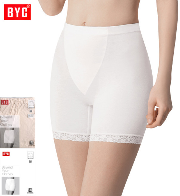 BYC속바지팬티시치부다용도환타쟈5부하의3매 BYT5624