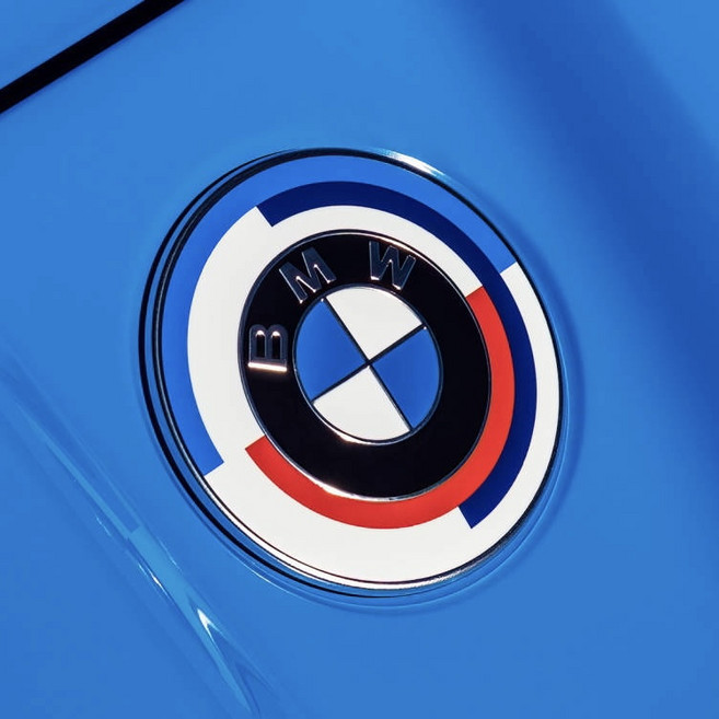 BMW 50주년 엠블럼 혼캡 후드 트렁크 보닛 2홀 홀방식 81mm(82mm)