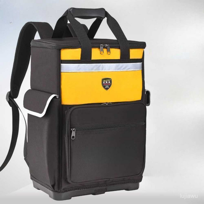 현장작업 백팩 공구 내마모성 대형 다기능 배낭 가방 작업 방수 기술자 전기 1개