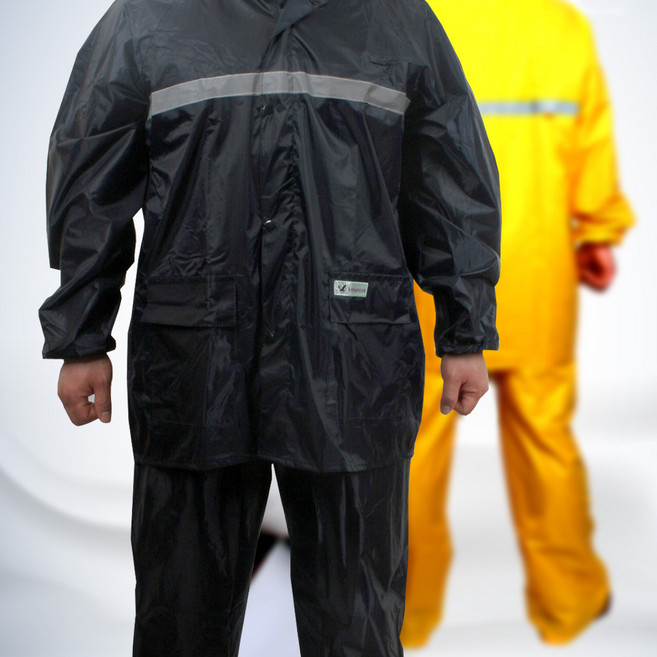 독수리표 신사상하우의 TK801-202 작업용 오토바이 배달 우비, 1개, 곤색