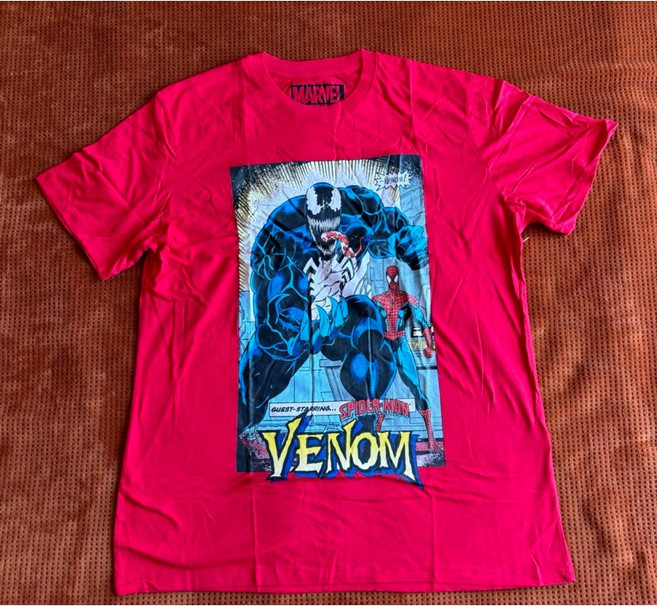 Marvel Venom 蜘蛛人 短袖 T恤 L 尺寸