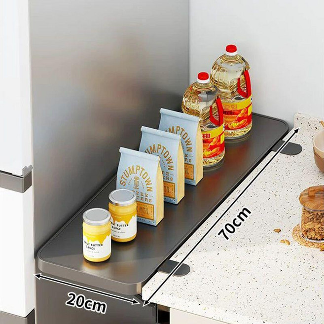 호환 데스크탑 확장 보드 컴퓨터 책상 확장형 넓어진 대 가정용 책상 무타공 필요 없음, 1개, 53 접이식 스탠드 + 칠판 70x20cm