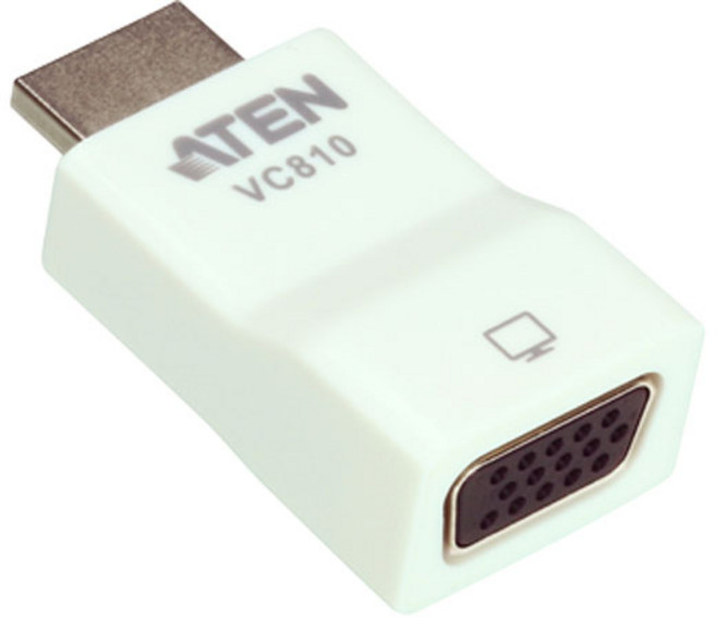 ATEN 宏正 VC810 HDMI 轉 VGA 視訊轉換器, 1個