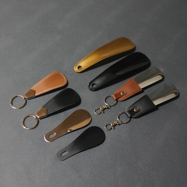 휴대용 스텐 구두주걱 미니 구둣주걱 신발 슈혼 헤라 10종, 1.스텐_블랙무광, 1개