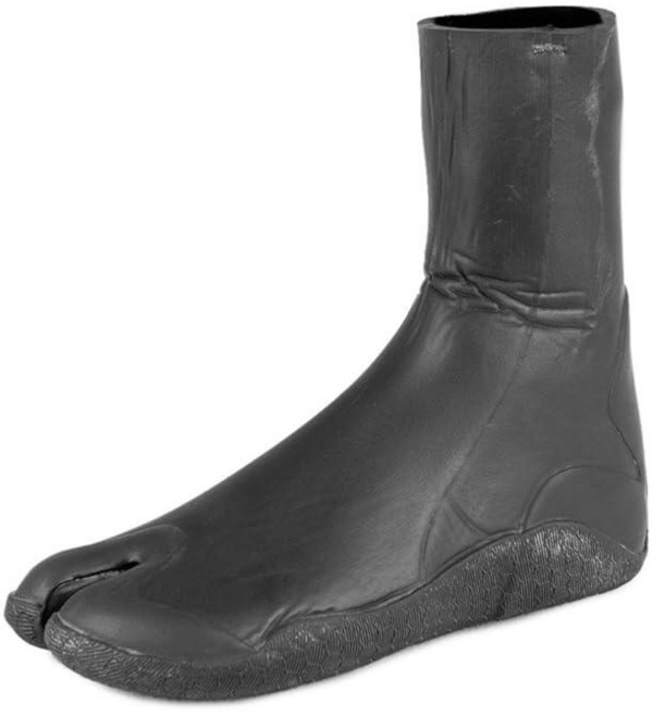 Rip Curl Rubber Soul 5mm 스플릿 토 부츠 6 블랙