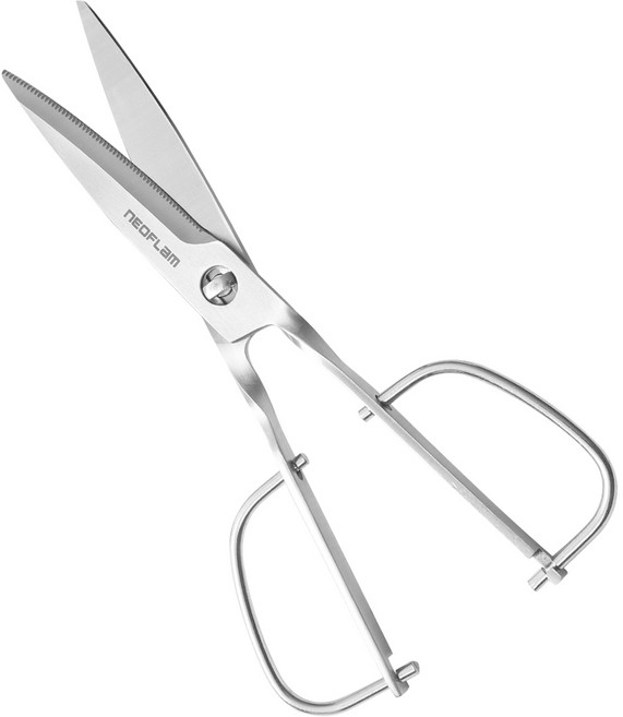 네오플램 분리형 올스텐 분리형 주방 가위, 1개