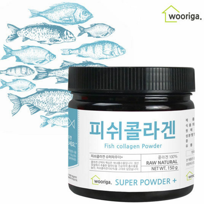 우리가스토리 프랑스산 피쉬콜라겐 가루, 1개, 150g