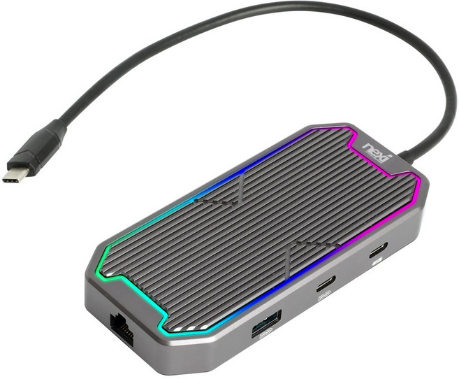 넥시 7in1 USB C타입 멀티허브 NX1201, 선택없음, 1개