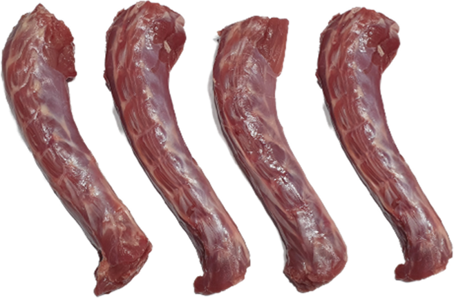 한결컴퍼니 생 오리목뼈 1kg 냉동 손질 생오리목뼈 오리고기 수제간식재료, 1개