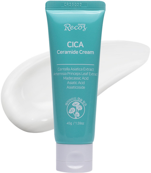 지엠지엔르코스 시카 세라마이드 병풀 진정 리페어 크림, 45g, 1개